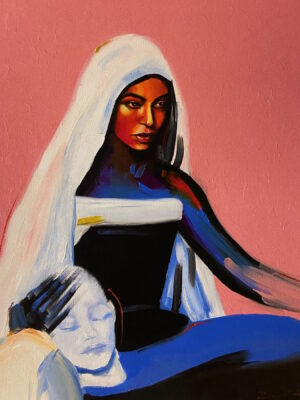 Mine, une peinture à l'huile de Beyonce